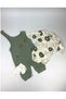 Nafi̇tto Bear Embroidered Baby Boy Salopet Set of 3 – Bodysuit, Salopet and Socks - 2