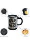 Self Stirring Mug - Reusable Auto Mixing Cup with Travel Lid for Protein Mix, Bulletproof Coffe - 3