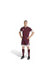 Squa25 Men's Sports Casual Shorts Claret Red - 6