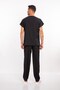 Black Color Water and Hypoallergenic Uniform Scrubs Suit Unisex Model - 7