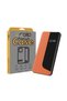 Flip Case for Huawei P30, Split Mad View, -Leather, Orange - 2