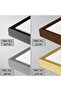 لوحة فنية جدارية قماشية كانفس بتصميم إسلامي إطار بني، 50×70 سم - 6