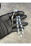 Glass Natural Stone Double Color Ben-Ra Model Prayer Beads