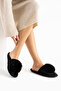 Women's House Slippers Plush Pompom Stylish Clothing Gift Dowry Bundle Guest Slippers - 4