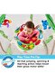 Baby Bouncer Rainforest Jumperoo Musical Activity Center with Lights Sounds & Developme - 8