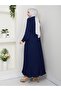 Women's Side Tie Plus Size Pleated Skirt Double Suit - 3