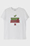 I Would Agree with You Printed White T-Shirt (S / White)