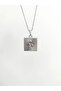 Snake Figured Plate Necklace - 4