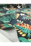 Colored Cotton Webbing on Black (Width 140 cm X Length 275 cm) - 2