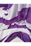 Purple White Striped Jersey Width: 110 - 4