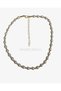 Women's Necklace with Row of Pearls