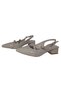 Women's Cream-Patentate Sandals Stylish Home Business Office Daily Stylish Shoes - 3