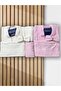 Diamond Bamboo 10 Piece Family Bathrobe Set Cream Pink