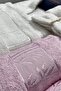Diamond Bamboo 10 Piece Family Bathrobe Set Cream Pink - 2