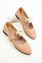 Nude-Nude Women's Ballerinas 19748 - 3
