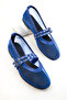 Navy Blue Women's Ballerinas 20466 - 3
