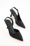 Black Women's Classic Heeled Shoes 20798 - 4