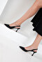 Black Women's Classic Heeled Shoes 20798 - 3