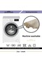 Cream Lisa 2-Piece Oval Dowry French Lace Appliqued Toilet Seat Set Bathroom Carpet Mat Set - 5