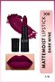 Mattemoist Lipstick Matte Finished Lipstick 308 Brand - Dark Purple
