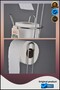 Stainless Chrome Toilet Paper Holder with Spare Tank - 2