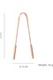 Copper Tongue Scraper Tongue Cleaner Copper Oral Care Brush Tongue Cleaning Apparatus Tongue Plaque Removal - 3