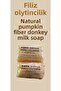 Natural Pumpkin Fiber Donkey Milk Soap