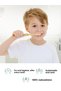 Nano Natural Bamboo Vegan Children's Toothbrush - White Color - Ultra Soft - Plastic Free - 3
