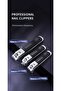 18 Pieces Purple Professional Multifunctional Stainless Carbon Steel Nail Clipper Manicure Pedicure Set - 3