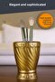 Makeup Organizer, Makeup Brush Holder, Makeup Brush Holder, Gold Antique Finish, Model 14 - 4