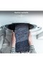 Natural Cotton Spaghetti Oval Anthracite 2-Piece Bath Mat Set Bathroom Rug Toilet Seat Set - 6