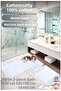 Cotton Woven Water Absorbent Bath Mat Set, Bathroom Rug Ecomoss Set of 2 60X100 - 60X50 - 4