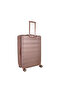Hard Case Cabin Luggage Trolley Abs Lightweight With Built In Tsa Type Lock A5125 Rose Gold - 3