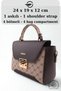 Original Armine Premium Quality Women's Shoulder and Hand Bag Suitable for Daily Use 378 Mink +1 - 5