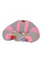 Gray-Pink Baby Sleeping Cushion with Toys Baby Sitting Support Cushion Baby Seat - 4