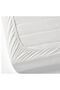 Cotton Baby Kids Fitted Sheet (2 Pcs) 90X140 White and Gray - 3