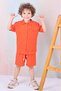 Boy's Buttoned Shirt New Season Summer 2-Piece Shorts Set - 2