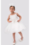 Dress Princess Girl Child |   1-9 Years |   Color Options |   Ribbon & Rose Detail |   Karolin - Satin - 2