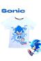 Boy's Sonic Printed Crew Neck T-Shirt - 2