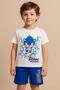 Boy's Sonic Printed Crew Neck T-Shirt