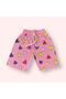 Kuromi Printed Bottom Top T-Shirt Shorts Set - 3