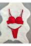 Women's Stone Padded Supported Bra Panty Set Underwear - 4