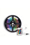 شريط إضاءة 5 متر 24 وات، RGB، وضع الموسيقى، جدولة، قابل للتعتيم، أليكسا، جوجل، واي فاي، بلوتوث