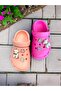 Girl's Comfortable Fit, Pool, Beach, Daily Use, Set of 2 Slippers Sandals