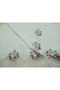 Hand Made Heavy Needle Embroidered Prayer Cover, Mevlüt Hijab, Imam Wedding Cover Crepe Fabric - 3