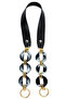Faux Leather Acrylic Model Knitted Bag and Leather Bag Handles - Length: 65 cm