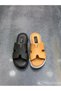 Diva Black Leather Orthopedic Women's Daily Slippers - 5
