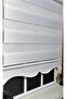 Zebra Stor Perde Pliseli Beyaz Kt480