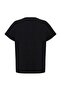 Lacing Collar Detailed Embroidered Short Sleeve Regular Cotton Black Blouse - 8