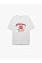 Comfortable Fit Short Sleeve Crew Neck Cotton Strawberry Printed T-Shirt - 3